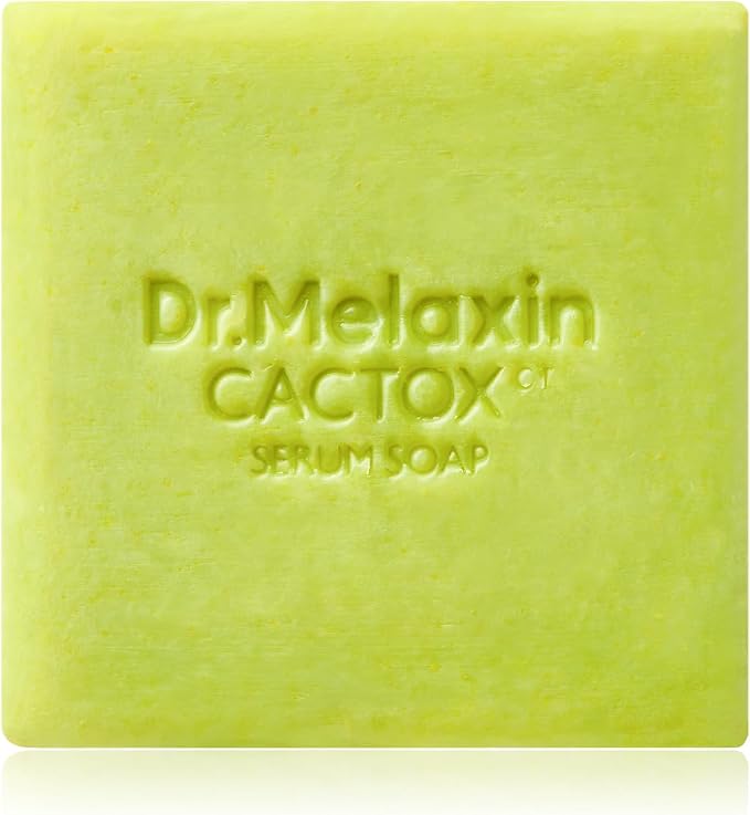 Dr.Melaxin Cactox Pore Relief Serum Soap – Deep Cleansing Hydrating Facial Bar with Cactus Extract, Panthenol & Hyaluronic Acid | Dr. Melaxin Korean s