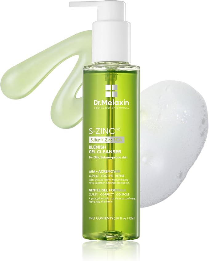 Dr.Melaxin S-ZINC Blemish Gel Cleanser | Dr. Melaxin Korean skincare